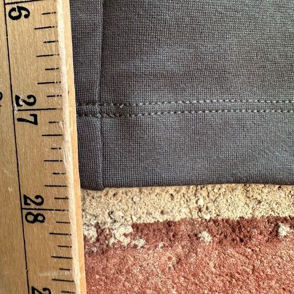 Eileen Fisher $198 washable flex ponte Stretch Tencel gray Ankle Pants M - Picture 16 of 16